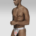 2 Pack Men's Sexy Bold Prints Cooling Lightweight Thong