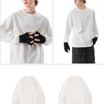 Outdoor Long-Sleeve Sweat-Wicking Quick-Dry Simple Loose Unisex Sports Top