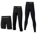 Men's Moisture-Wicking Breathable High-Elasticity Form-Fitting Activewear Tights