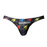 2 Pack Men's Printed Snug-Fit & Personalized Style Briefs