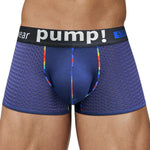 2 Pack Men's Athletic Mesh Trunks with Sculpted Pouch and Stretch Fit