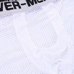2 Pack Men's Breathable Mesh Supportive Fit Seamless Trunks
