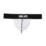 3 Pack Men's Cotton Thongs with Support Pouch