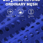2 Pack Men's Hollow Mesh Sexy Trendy Moisture-Wicking Trunks