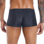 Men’s U Convex Pouch Swim Trunks with Drawstring