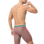 2 Pack Men's Active Flyless Boxer Briefs