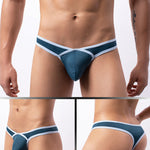 4 Pack Men's Low-Rise Breathable Mesh Lightweight Sexy Thongs
