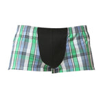 2 Pack Men's Cotton Mixed Tartan Lounge Shorts