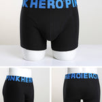 Men's Wide Belt Cotton Trunks