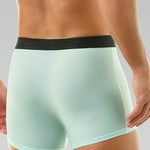 4 Pack Men's Silky Thin Seamless Trunks