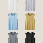 Men's Vests Undershirts with Ultimate Soft Short Sleeve Vests