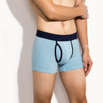 2 Pack European Luxury Brand Personalized Striped Men's Underwear