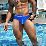 2 Pack Men's Middle-Rise Cotton Sexy Briefs