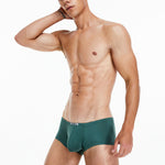 2 Pack Men's Stretch Fit Lightweight & Airy Solid Color Premium Comfy Trunks