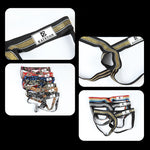 3 Pack Men's Seamless Breathable Low Waist Hip Lifting Jockstraps