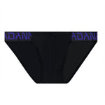 Men’s Sexy Spliced Color Big Pouch Bikini