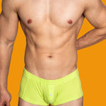 2-pack Men's Solid Color Comfortable Button-down Trunks
