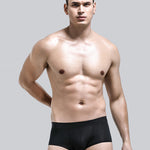 4 Pack Men's Moisture-Wicking Ice Silk Breathable Stretch Fit Trunks