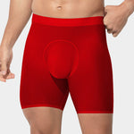 2 Pack Men's Quick-Dry Supportive Pouch Anti-Chafing Sport Midway Briefs