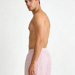 2 Pack Men's Quick-Dry Movement-Friendly Loose Fit Striped Home Shorts