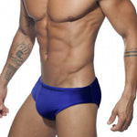 Men's Seamless Comfort Sexy Solid Color Full Coverage Swim Briefs