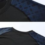 Mens Super Elastic Sport Gym Quick-drying Tops