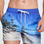 Men’s Summer Printed Quick Drying Board Shorts
