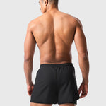 Men's Quick Dry Double Layer Mesh Breathable UPF Drawstring Swimming Boxers
