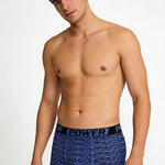 6 Pack Men's Breathable Movement-Friendly Soft-Touch Boxer Briefs