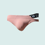 2 Pack Men's Sexy Low-Rise Comfy Waistband Stretch Fit Briefs