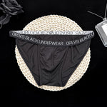 2 Pack Men's Soft Modal Bikini with U-Shaped Pouch and Stretch Waistband