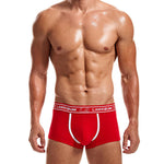 3 Pack Men's Solid Color Odor-Resistant Soft Supportive Pouch Trunks