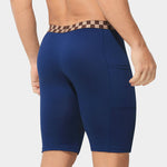 3 Pack Men's Anti-Chafing Extended Length High-Stretch Midway Briefs
