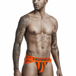 Low-rise Letter Men's Pouch Briefs