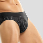 5 Pack Men’s Breathable Briefs In Mesh