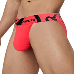 2 Pack Men's Modal Low-Rise Bikinis with Support Pouch and Tagless Waistband