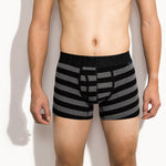 2 Pack European Luxury Brand Personalized Striped Men's Underwear