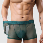 3 Pack Men's Invisible & Mesh Breathable Cooling Touch Trunks