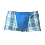 2 Pack Men's Cotton Mixed Tartan Lounge Shorts