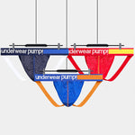 2 Pack Men's Sexy Hip-High Thongs