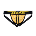Men's Sporty Cut Adjustable Harness Elastic Supportive Fit Shoulder Strap & Jockstrap