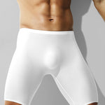 3 Pack Men's Breathable Seamless Mid-Length Boxer Briefs