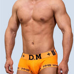 2 Pack Men's Low-rise Sexy Side Opening Pocket Trunk