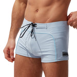 Men’s Smooth Wave Swim Trunk With Drawstring