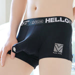 Men’s Separate Pouch Cotton Trunks
