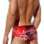 Men's Bold Prints Full Coverage Eco-Friendly Swim Trunks