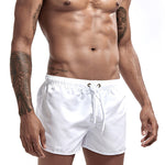 Quick Dry Beach Shorts with Drawstring