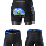 Men's Breathable Mesh High-Elasticity Foam Pad Quick-Dry Activewear Tights