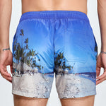 Men’s Summer Printed Quick Drying Board Shorts