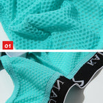 3 Pack Men's Mesh Thong with Stretch & Breathable 3D Support Pouch
